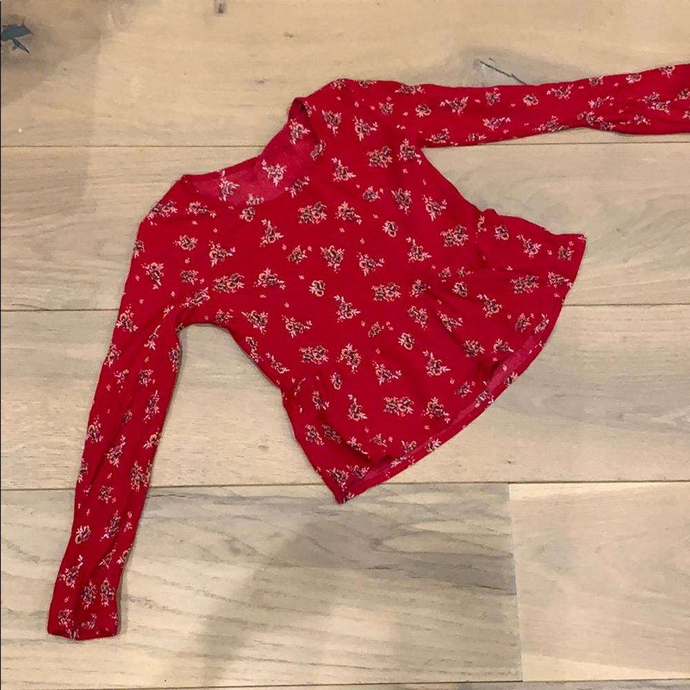 Long sleeve girls shirt size 8